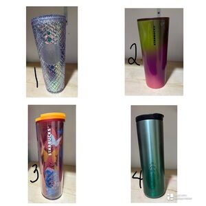 Starbucks Tumblers
